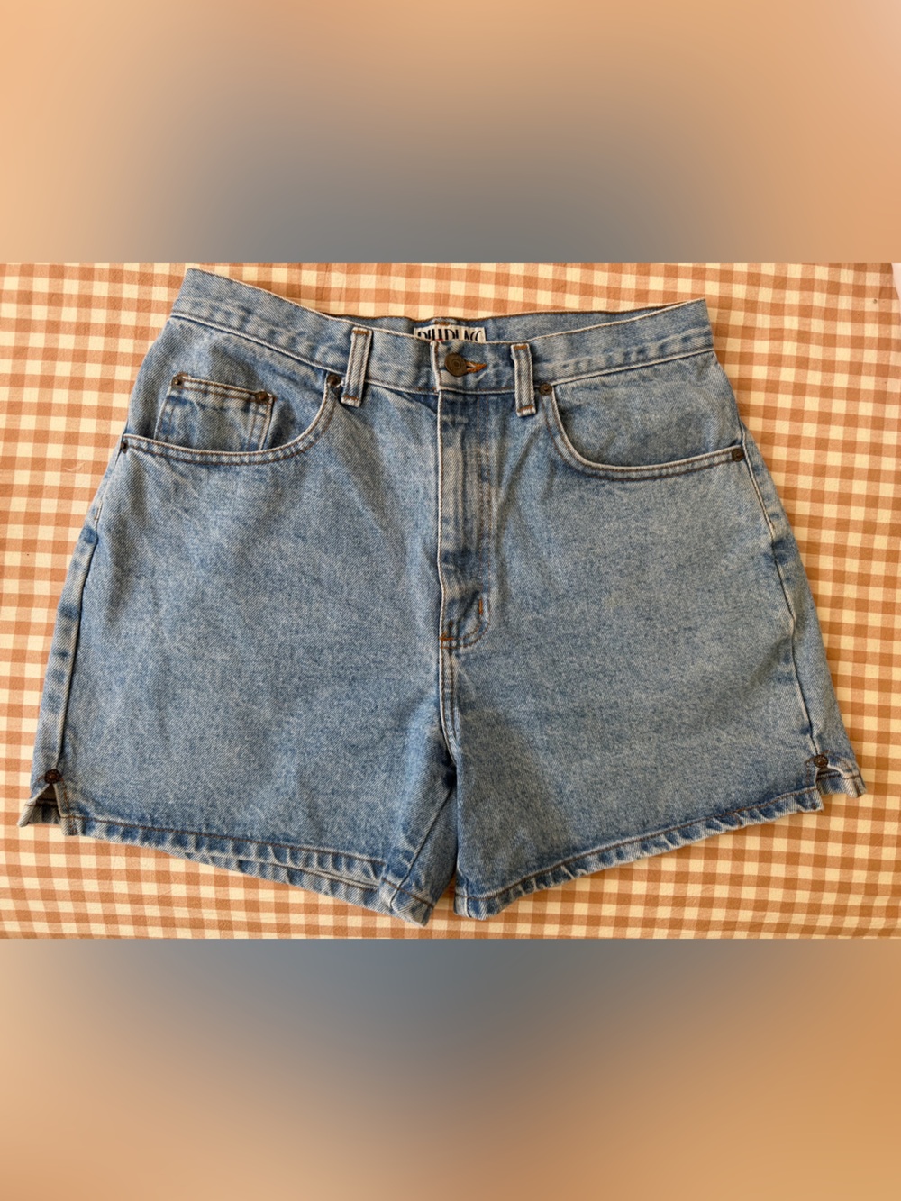 High Waist Denim Jean Shorts